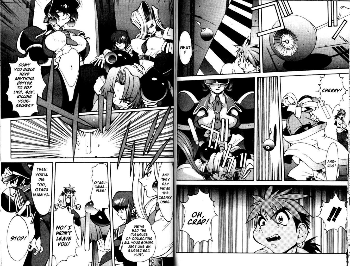 Saber Marionette J Chapter 9 page 6 - Chapter 9 : The Great Battle! Destrot the Big Black Tree
