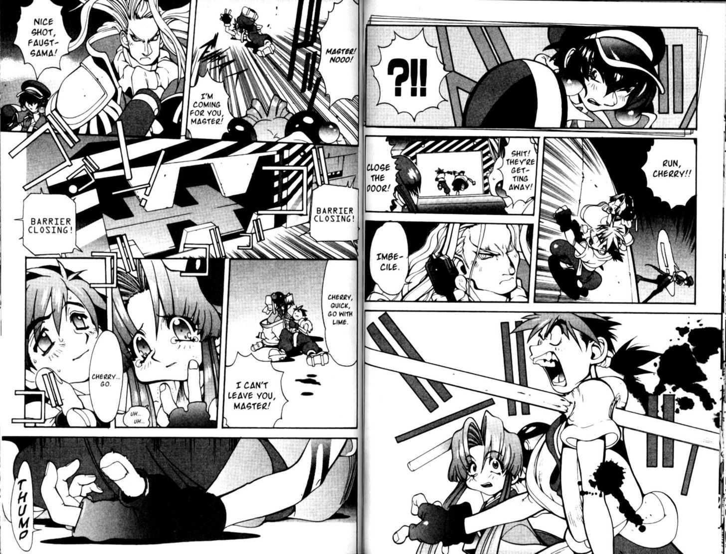Saber Marionette J Chapter 9 page 8 - Chapter 9 : The Great Battle! Destrot the Big Black Tree
