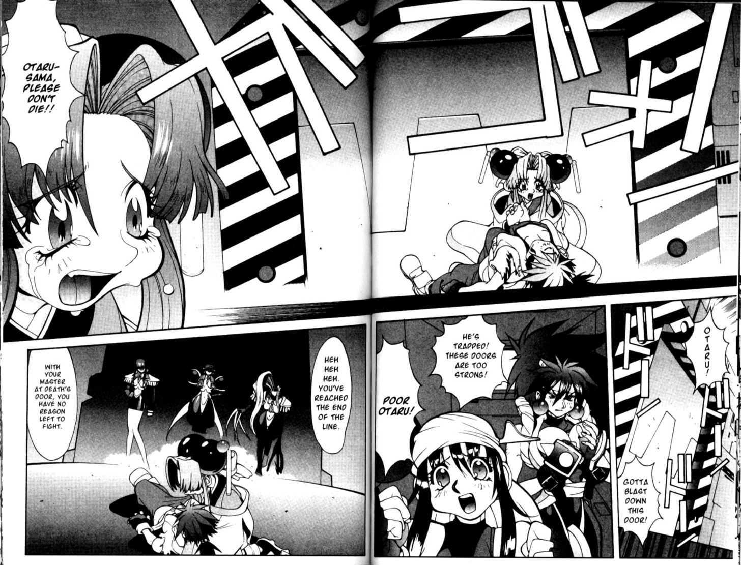 Saber Marionette J Chapter 9 page 9 - Chapter 9 : The Great Battle! Destrot the Big Black Tree