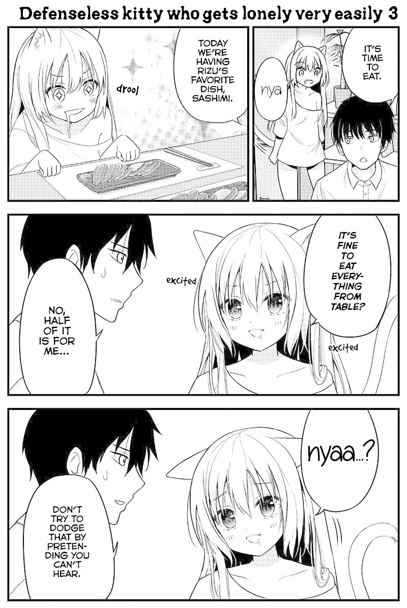 Sabishigariya no muboubi nyanko Chapter 3 page 1 - Chapter 3