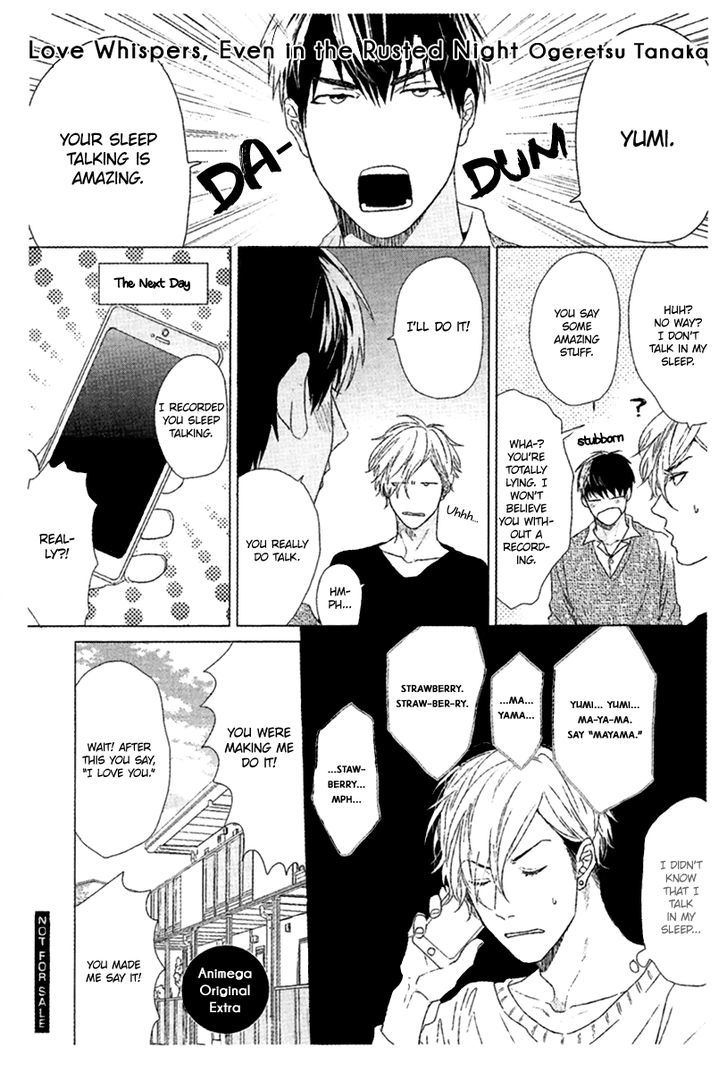 Sabita Yoru Demo Koi wa Sasayaku Chapter 4.6 page 12 - Chapter 4.6 : Extra Papers + Covers