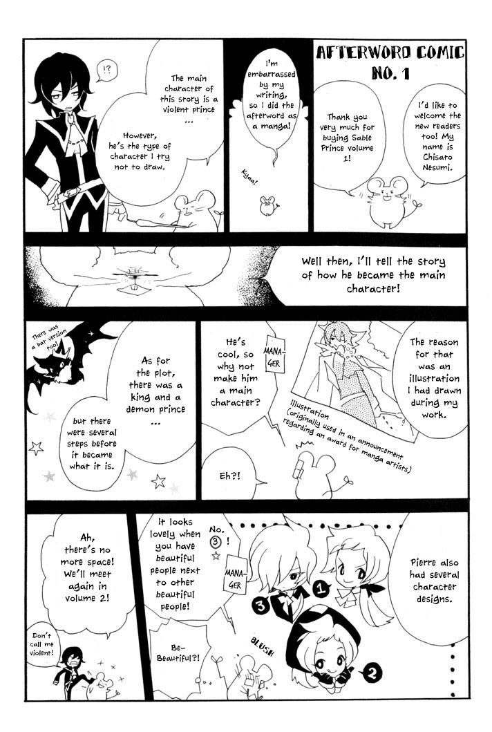 Sable Prince Chapter 5 page 36 - Chapter 5: Fairies' Clothing