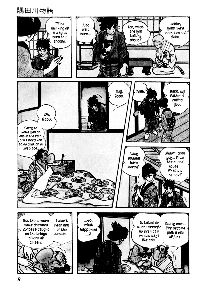 Sabu to Ichi Torimonohikae Chapter 1 page 13 - Chapter 1: Tale of the Sumida River