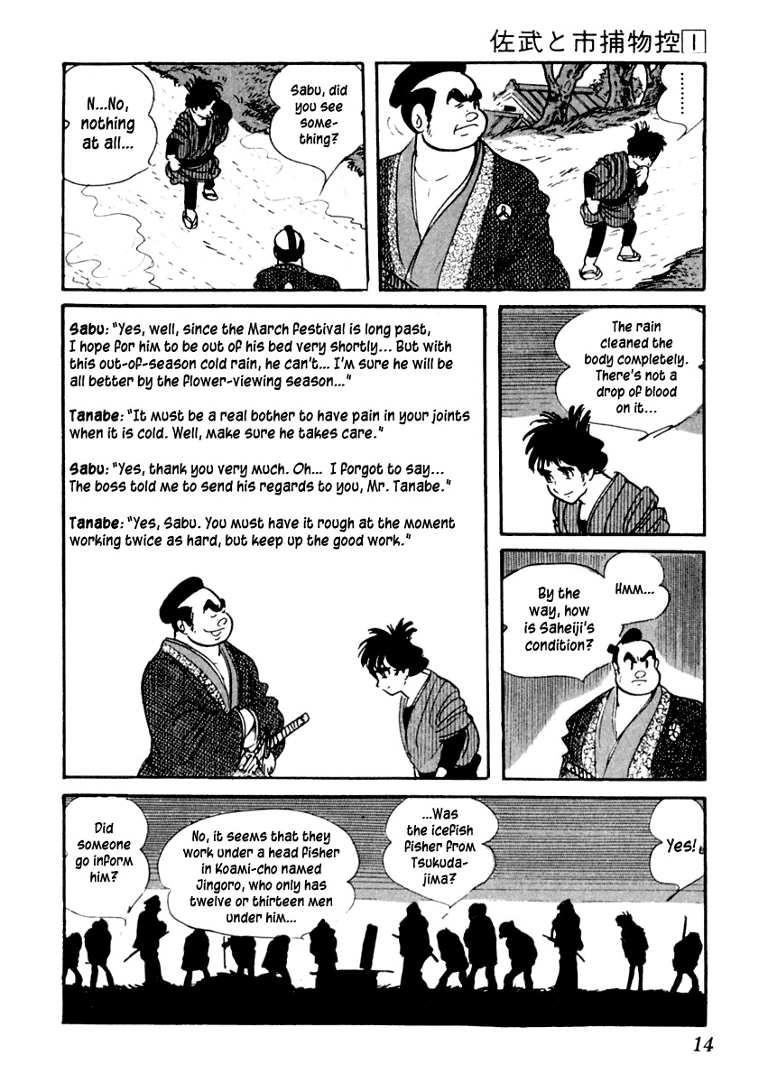 Sabu to Ichi Torimonohikae Chapter 1 page 18 - Chapter 1: Tale of the Sumida River