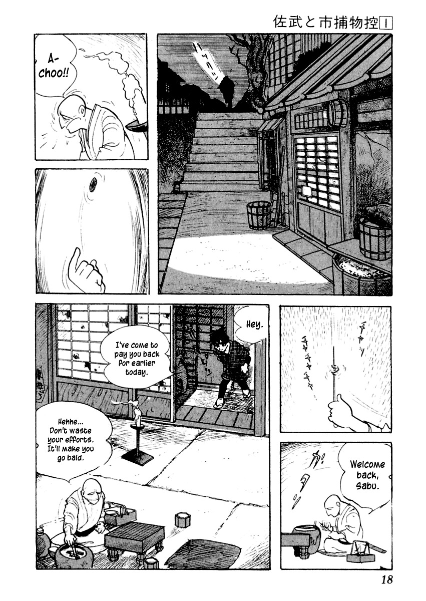 Sabu to Ichi Torimonohikae Chapter 1 page 22 - Chapter 1: Tale of the Sumida River