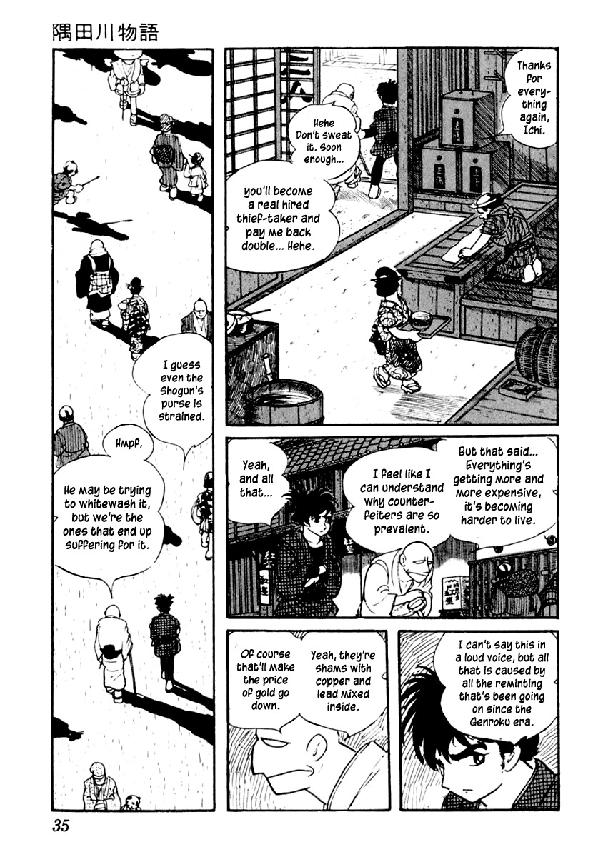 Sabu to Ichi Torimonohikae Chapter 1 page 39 - Chapter 1: Tale of the Sumida River