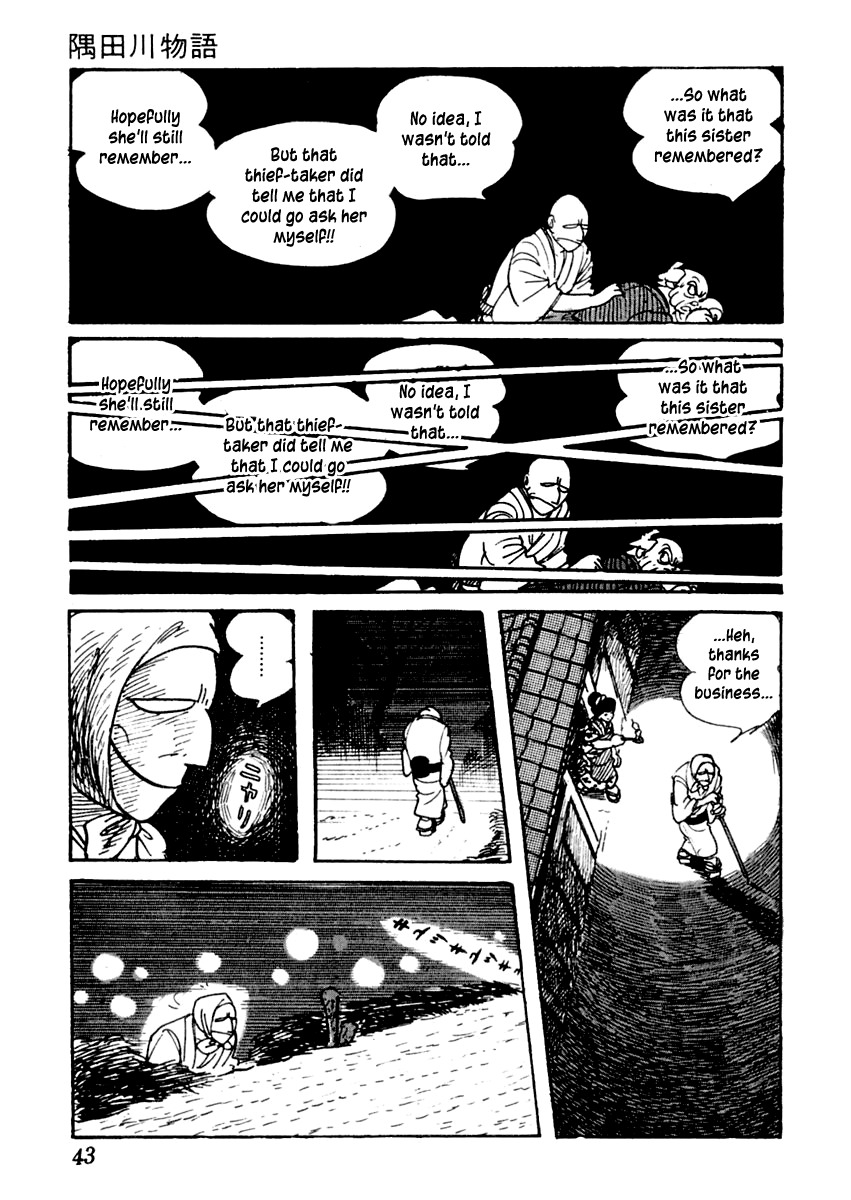 Sabu to Ichi Torimonohikae Chapter 1 page 47 - Chapter 1: Tale of the Sumida River