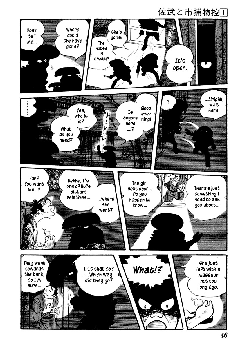 Sabu to Ichi Torimonohikae Chapter 1 page 50 - Chapter 1: Tale of the Sumida River