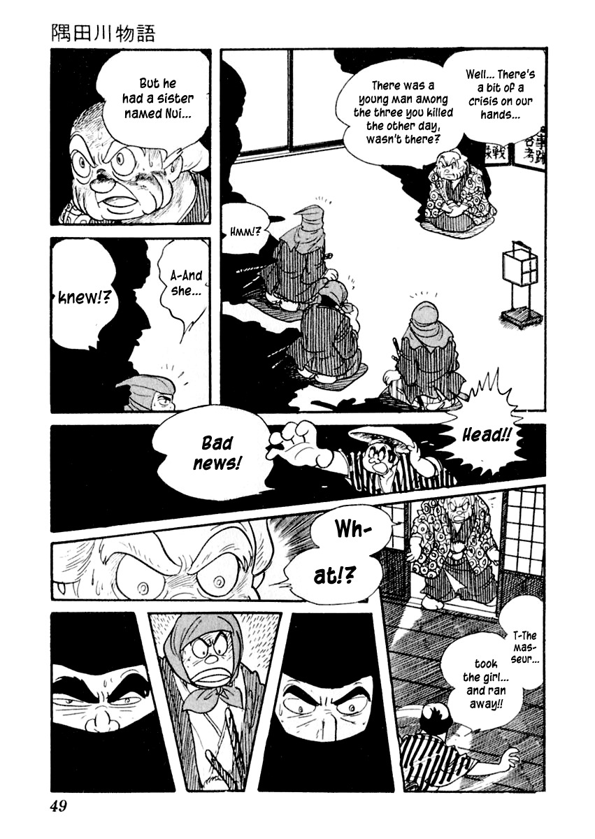Sabu to Ichi Torimonohikae Chapter 1 page 53 - Chapter 1: Tale of the Sumida River