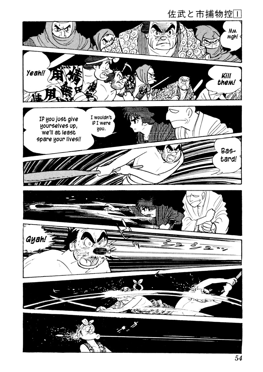 Sabu to Ichi Torimonohikae Chapter 1 page 58 - Chapter 1: Tale of the Sumida River