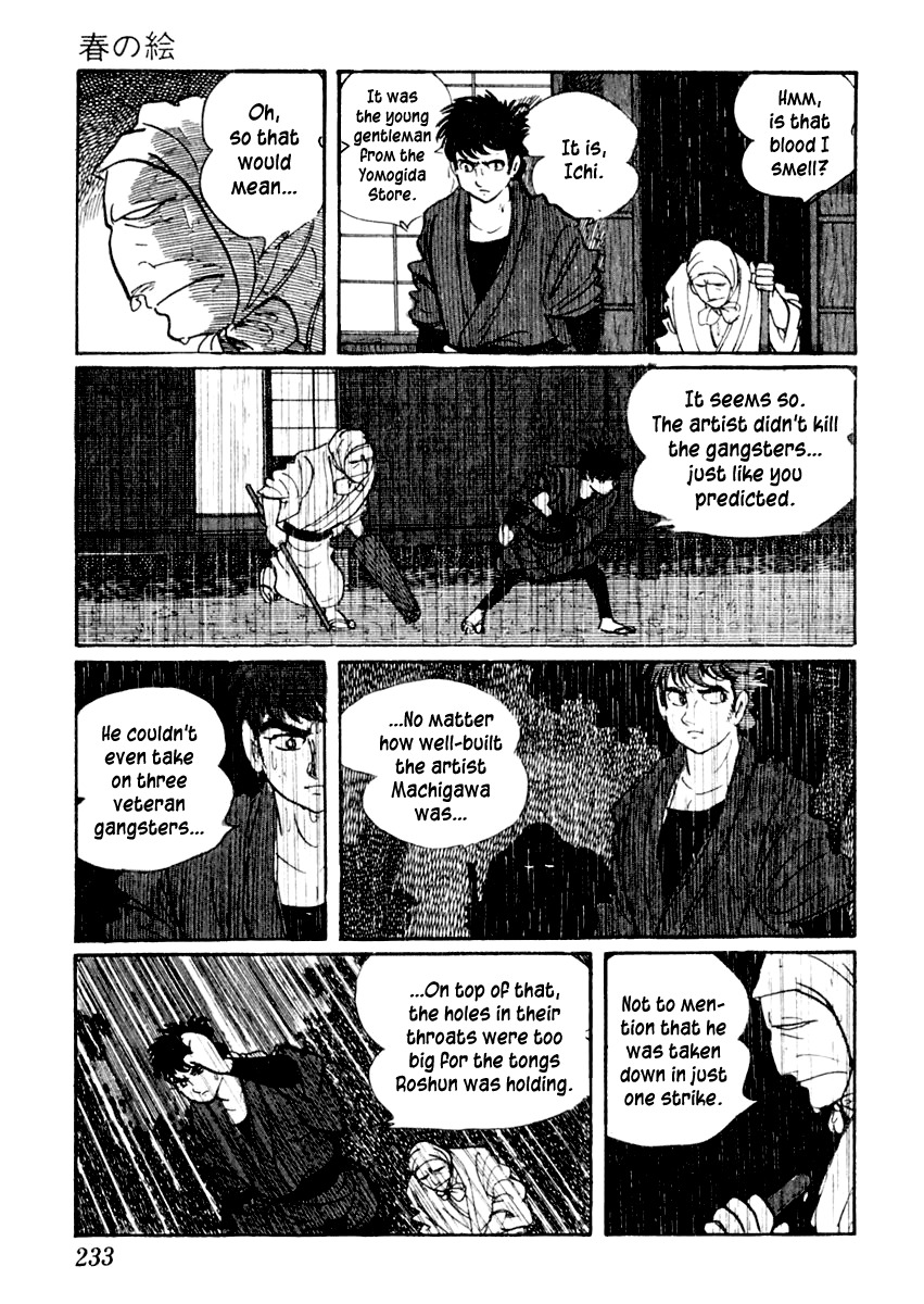 Sabu to Ichi Torimonohikae Chapter 10 page 40 - Chapter 10: Picture of Spring