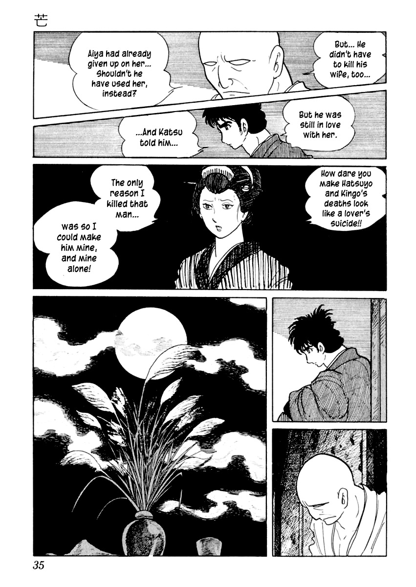 Sabu to Ichi Torimonohikae Chapter 11 page 36 - Chapter 11: Silver Grass