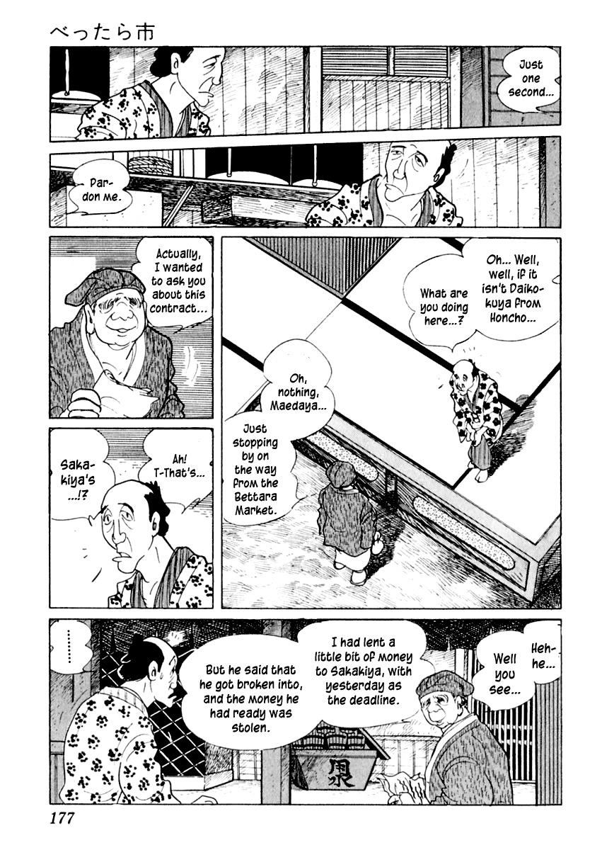 Sabu to Ichi Torimonohikae Chapter 13 page 31 - Chapter 13: Bettara Market