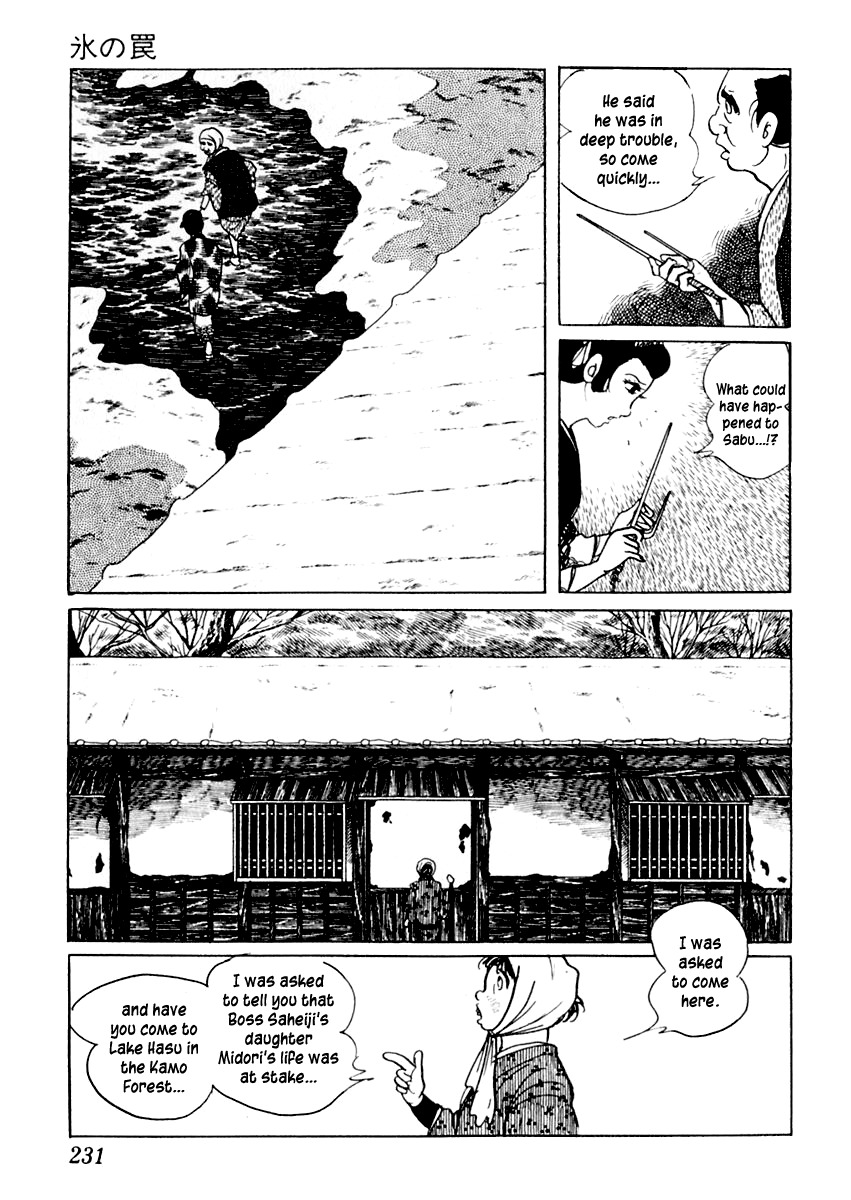 Sabu to Ichi Torimonohikae Chapter 15 page 15 - Chapter 15: Trap of Ice