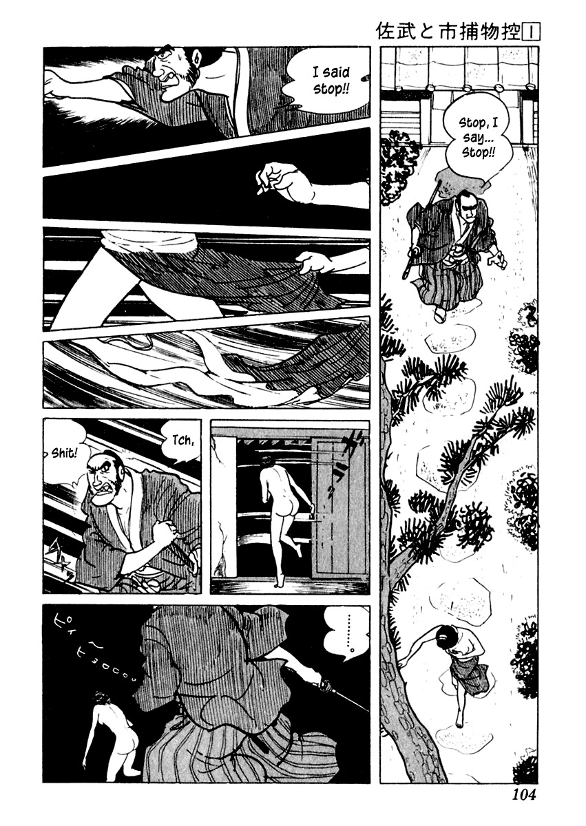 Sabu to Ichi Torimonohikae Chapter 2 page 38 - Chapter 2: An Average Spring in Edo