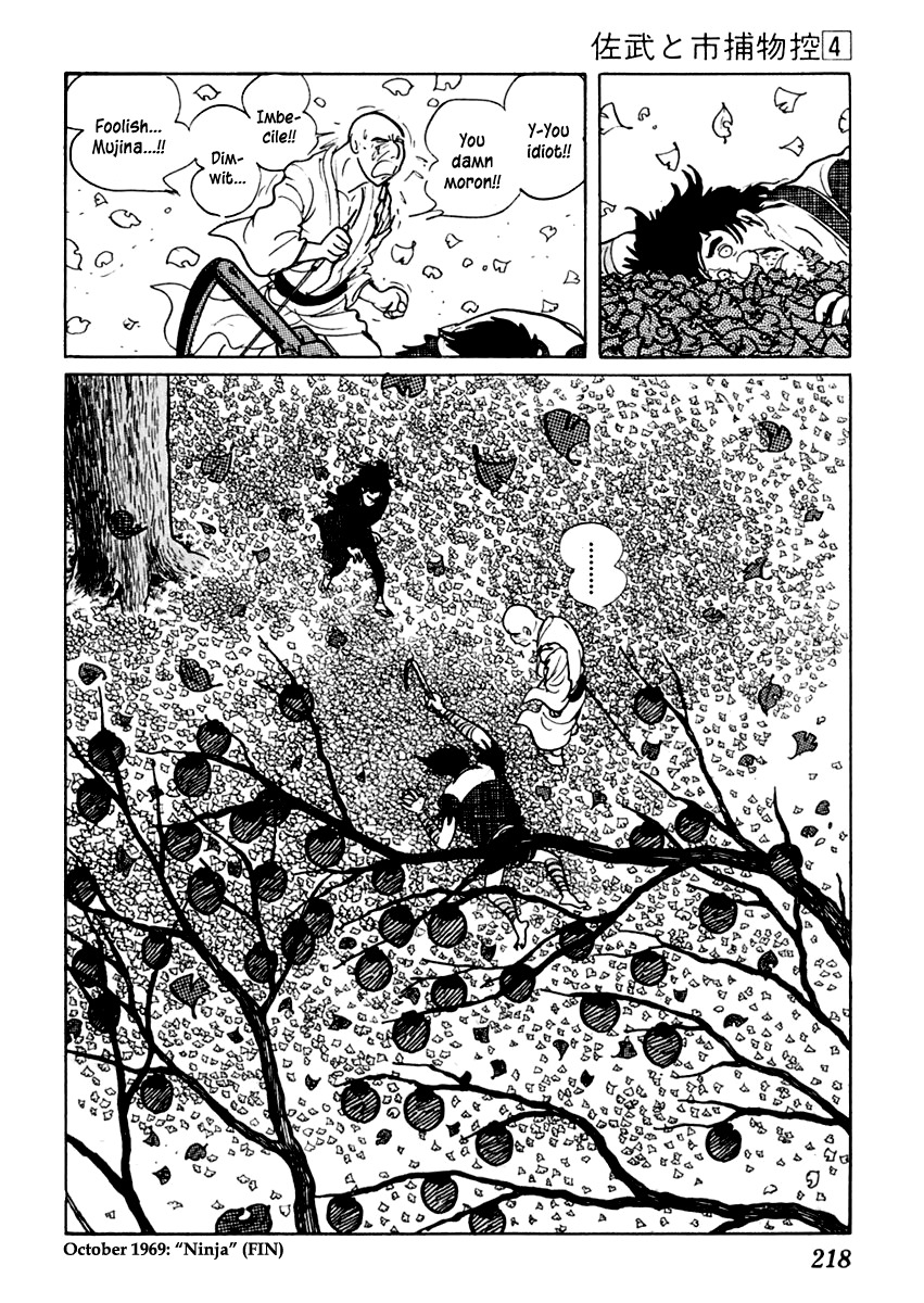 Sabu to Ichi Torimonohikae Chapter 21 page 34 - Chapter 21: Ninja