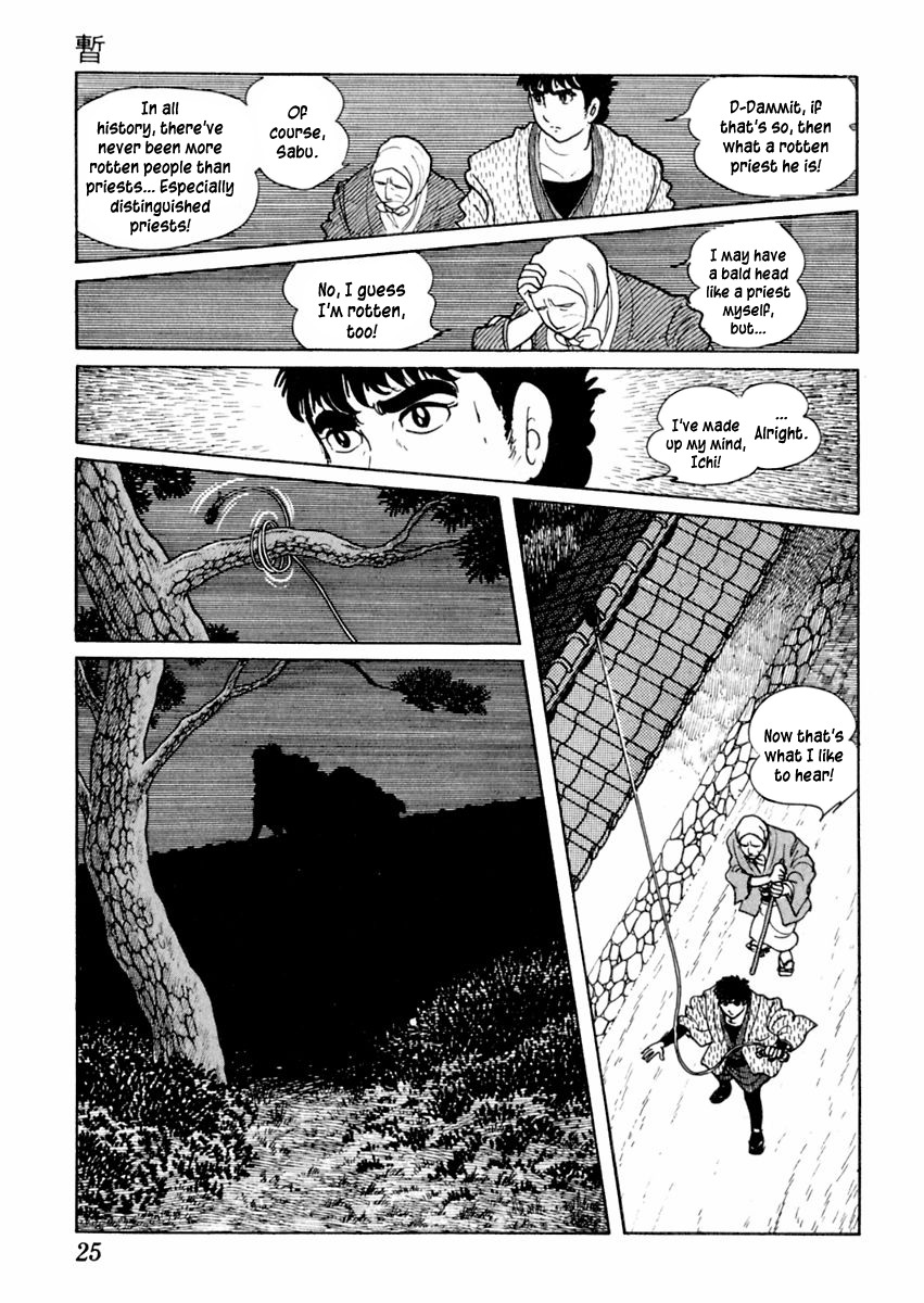 Sabu to Ichi Torimonohikae Chapter 23 page 29 - Chapter 23: A Moment