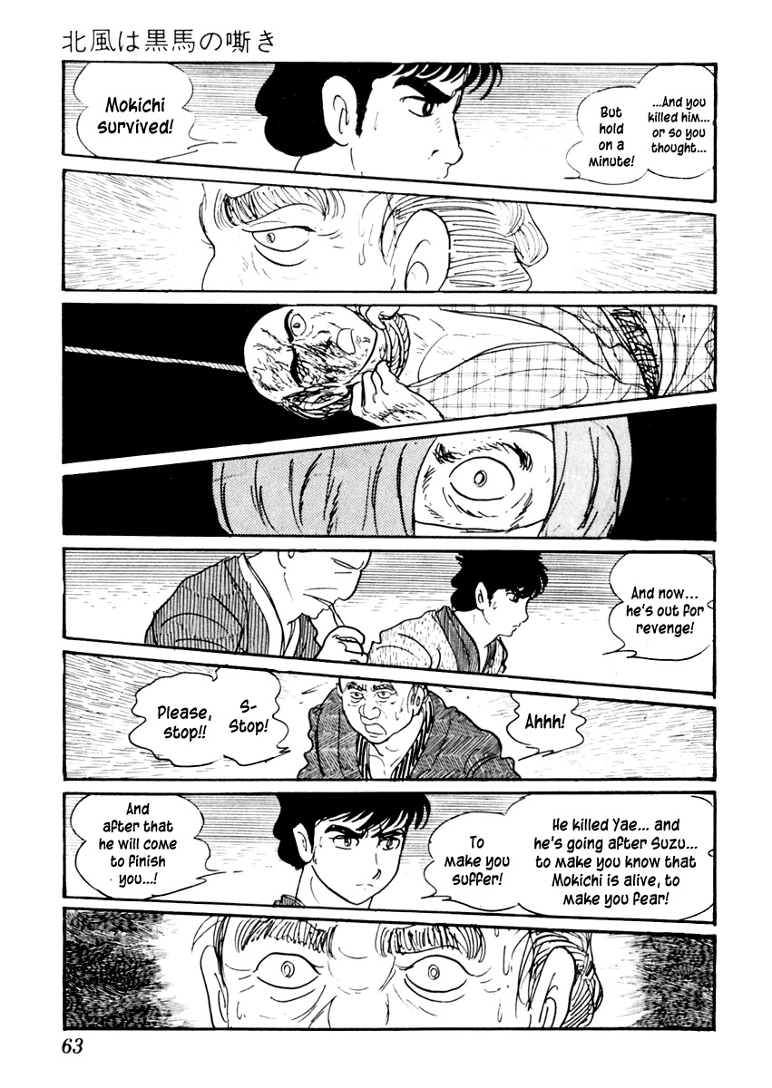 Sabu to Ichi Torimonohikae Chapter 24 page 22 - Chapter 24: The North Wind Is the Black Horse's Neigh