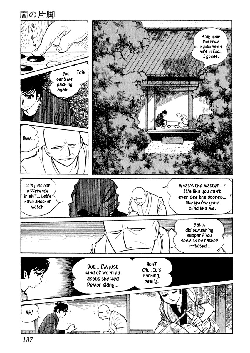 Sabu to Ichi Torimonohikae Chapter 3 page 13 - Chapter 3: Leg of Darkness