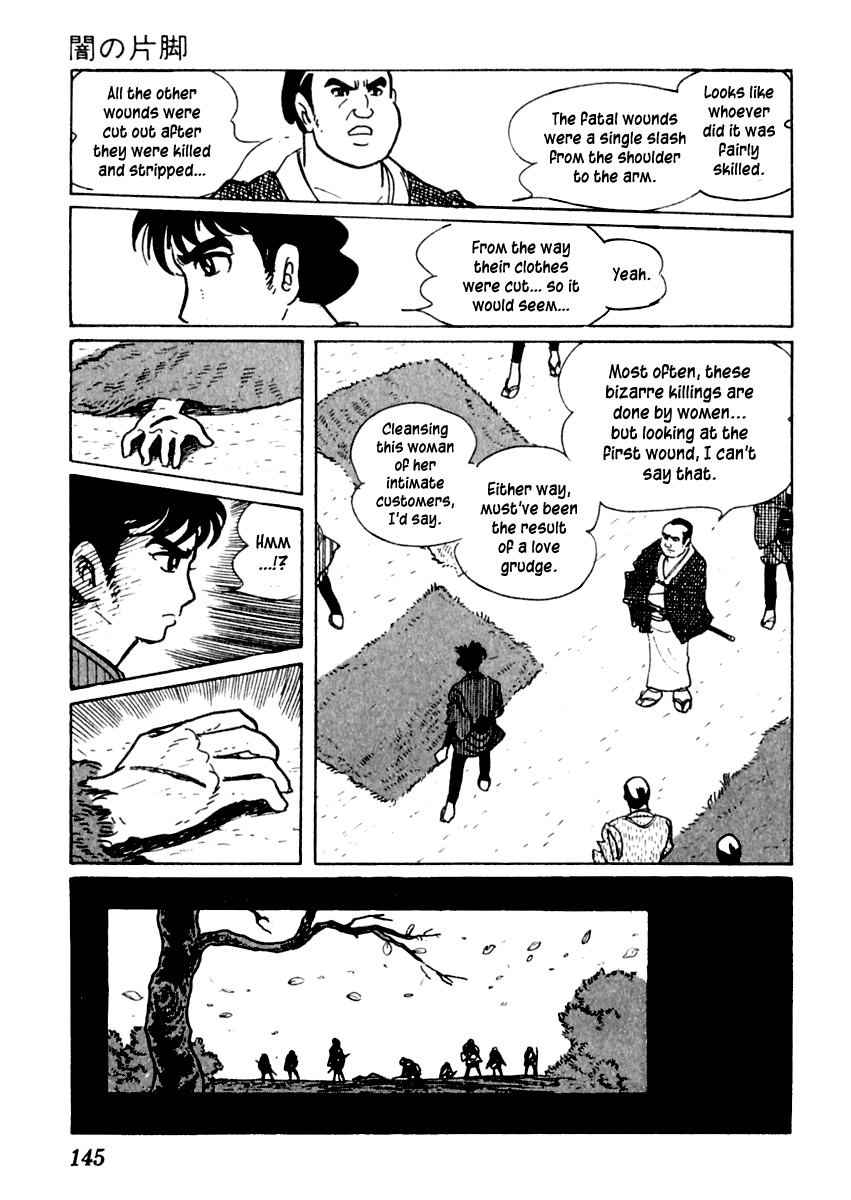 Sabu to Ichi Torimonohikae Chapter 3 page 21 - Chapter 3: Leg of Darkness