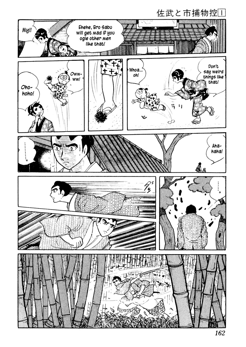 Sabu to Ichi Torimonohikae Chapter 3 page 38 - Chapter 3: Leg of Darkness