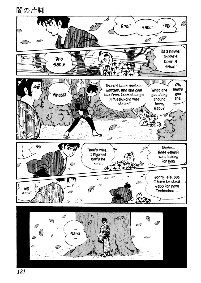 Sabu to Ichi Torimonohikae Chapter 3 page 7 - Chapter 3: Leg of Darkness