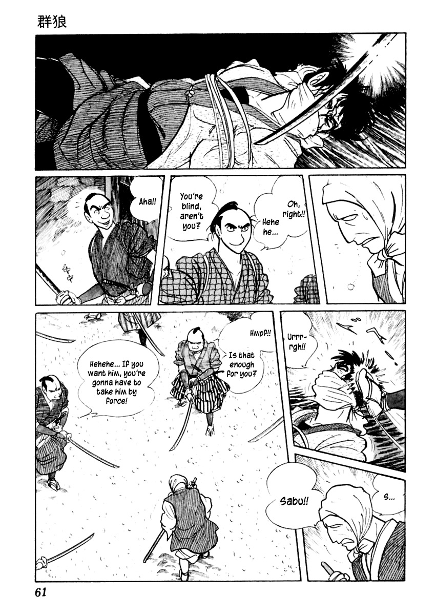 Sabu to Ichi Torimonohikae Chapter 31 page 21 - Chapter 31: Wolf Back