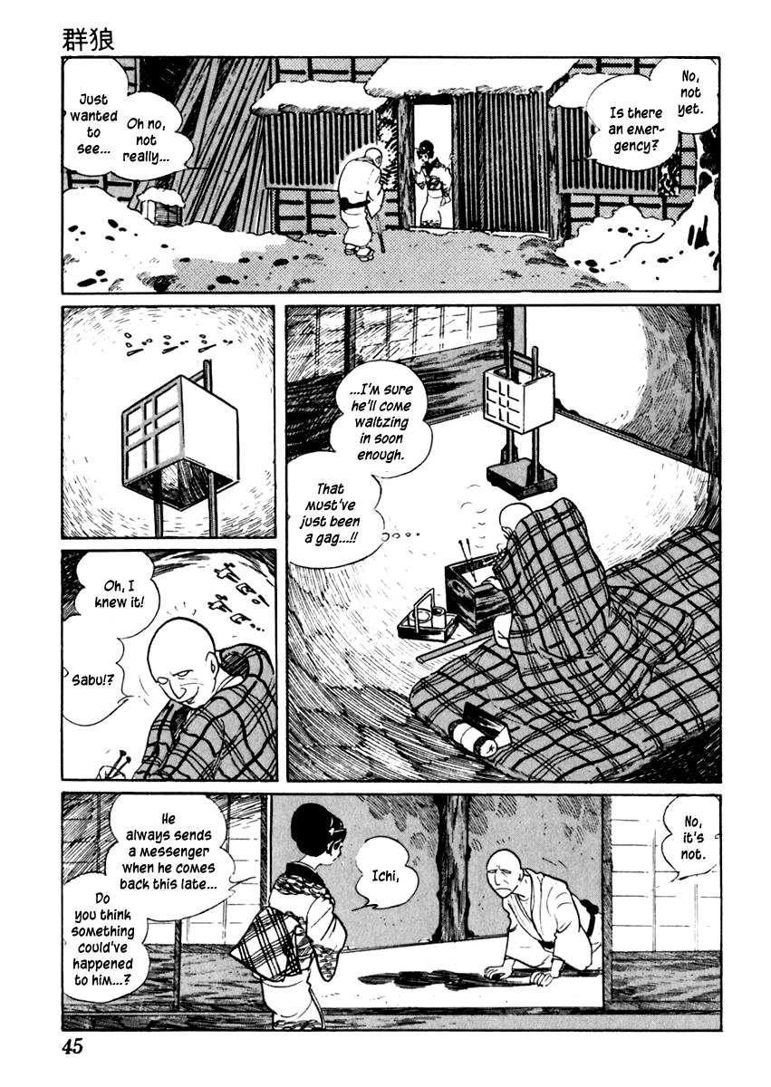 Sabu to Ichi Torimonohikae Chapter 31 page 6 - Chapter 31: Wolf Back