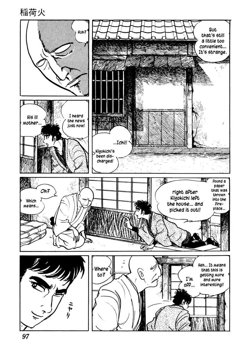 Sabu to Ichi Torimonohikae Chapter 32 page 21 - Chapter 32: Inari's Fire