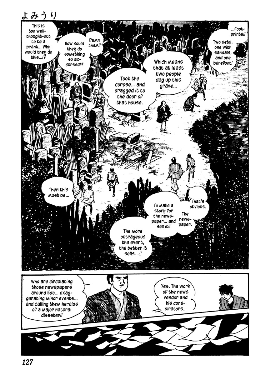 Sabu to Ichi Torimonohikae Chapter 33 page 13 - Chapter 33: Newspaper