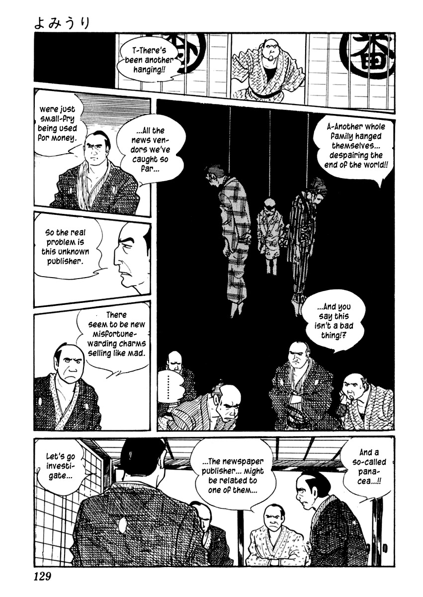Sabu to Ichi Torimonohikae Chapter 33 page 15 - Chapter 33: Newspaper