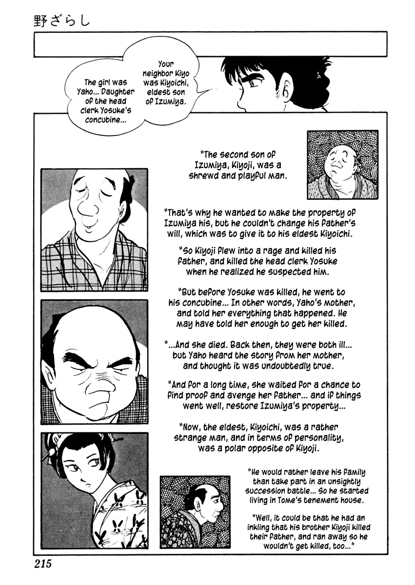 Sabu to Ichi Torimonohikae Chapter 35 page 29 - Chapter 35: Weather-Beaten