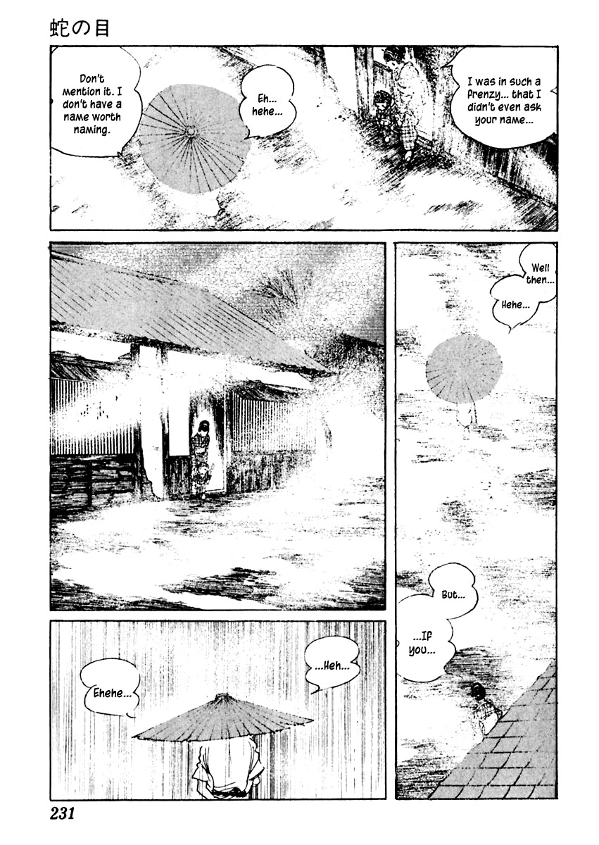 Sabu to Ichi Torimonohikae Chapter 36 page 13 - Chapter 36: Snake Eyes
