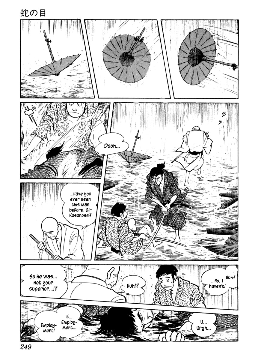 Sabu to Ichi Torimonohikae Chapter 36 page 30 - Chapter 36: Snake Eyes