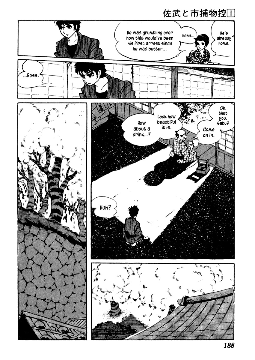 Sabu to Ichi Torimonohikae Chapter 4 page 11 - Chapter 4: Water of Madness