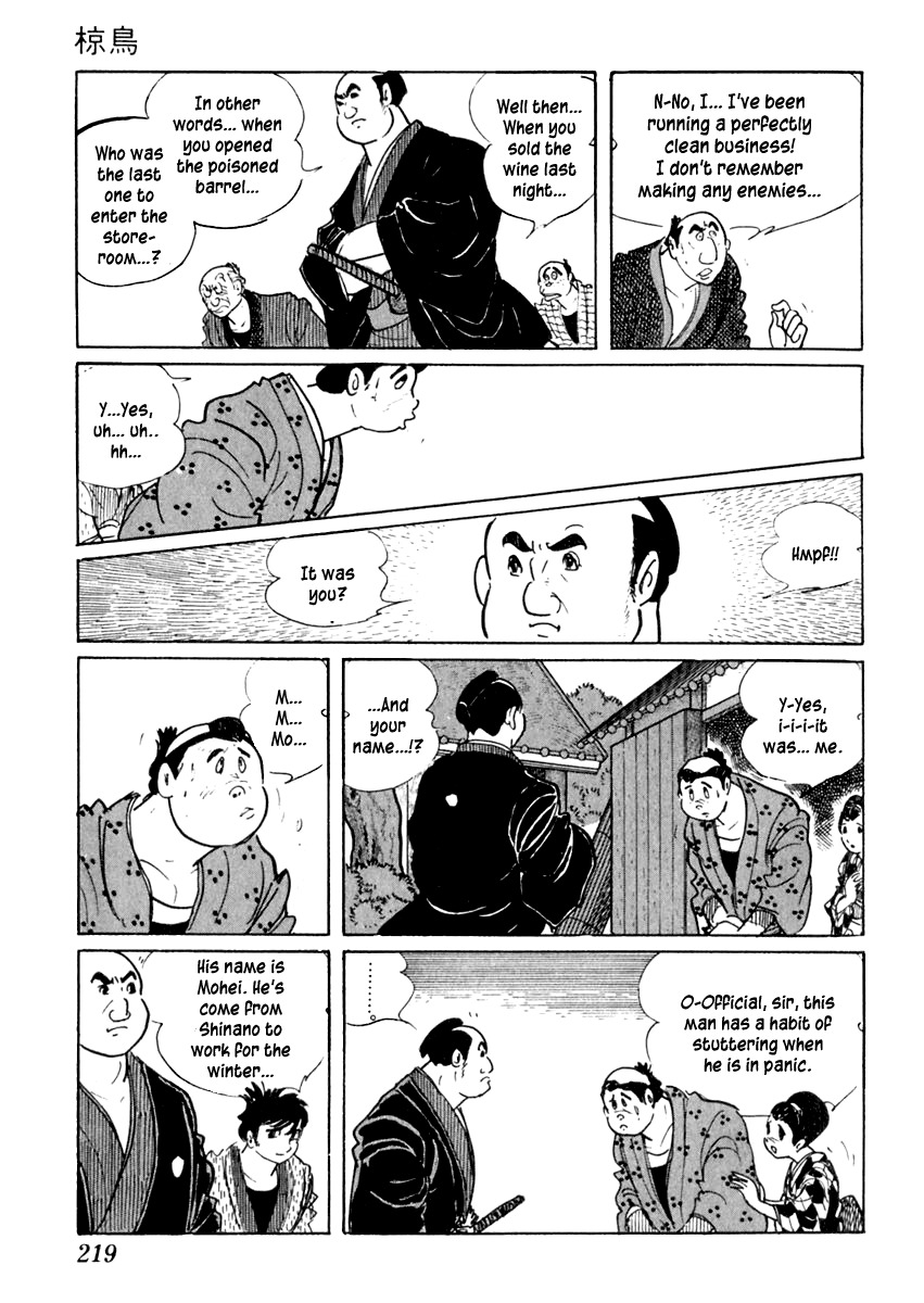 Sabu to Ichi Torimonohikae Chapter 41 page 22 - Chapter 41: Starling