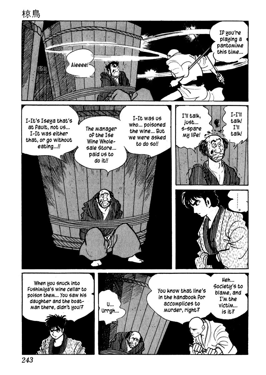 Sabu to Ichi Torimonohikae Chapter 41 page 45 - Chapter 41: Starling