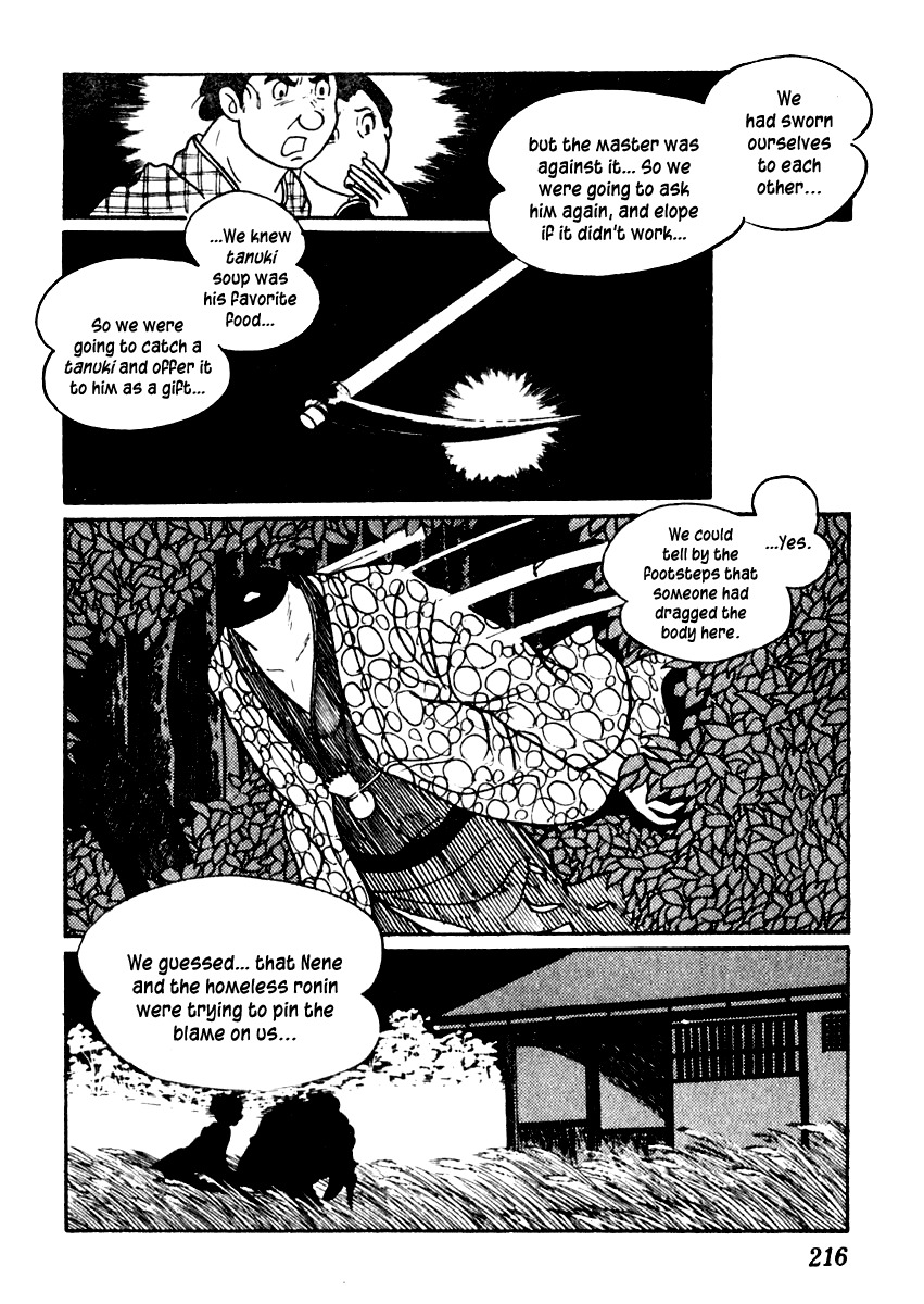 Sabu to Ichi Torimonohikae Chapter 48 page 27 - Chapter 48: All Night in Search of a Harvest Moon or Lake