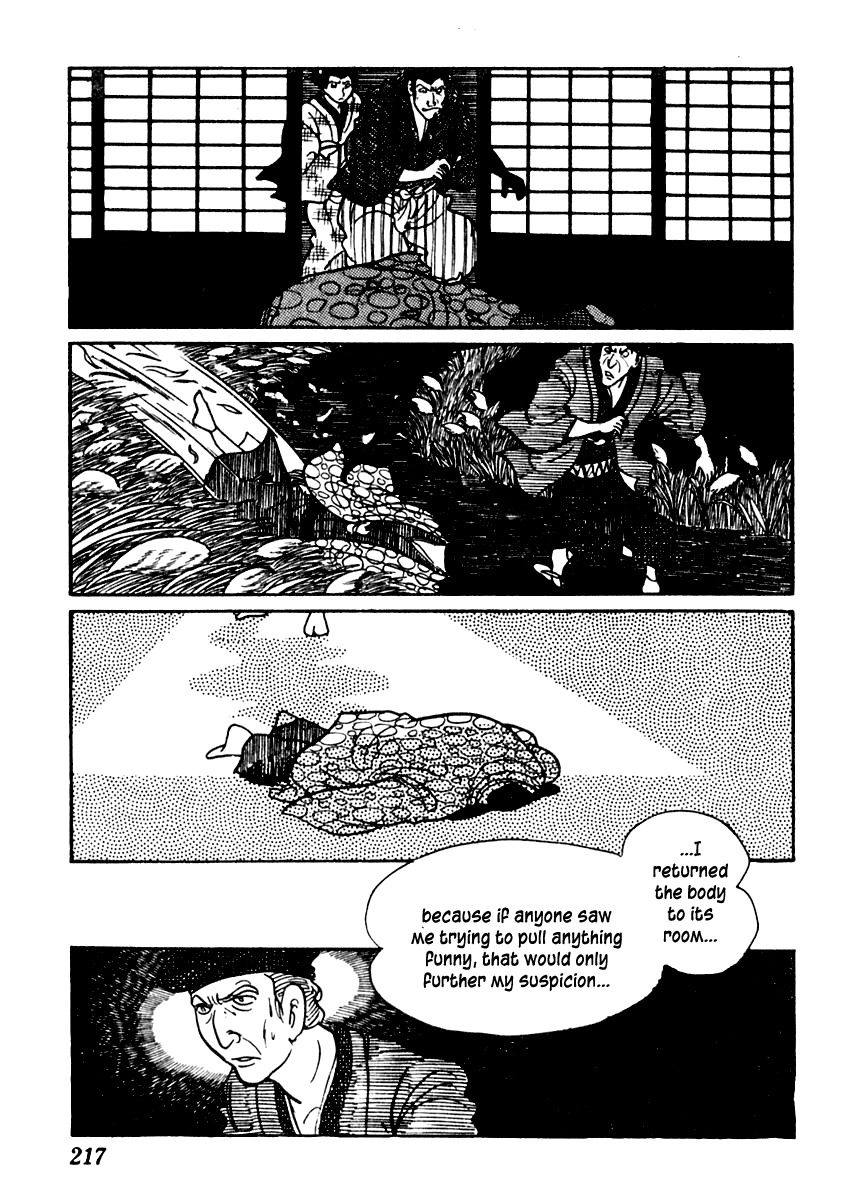 Sabu to Ichi Torimonohikae Chapter 48 page 28 - Chapter 48: All Night in Search of a Harvest Moon or Lake
