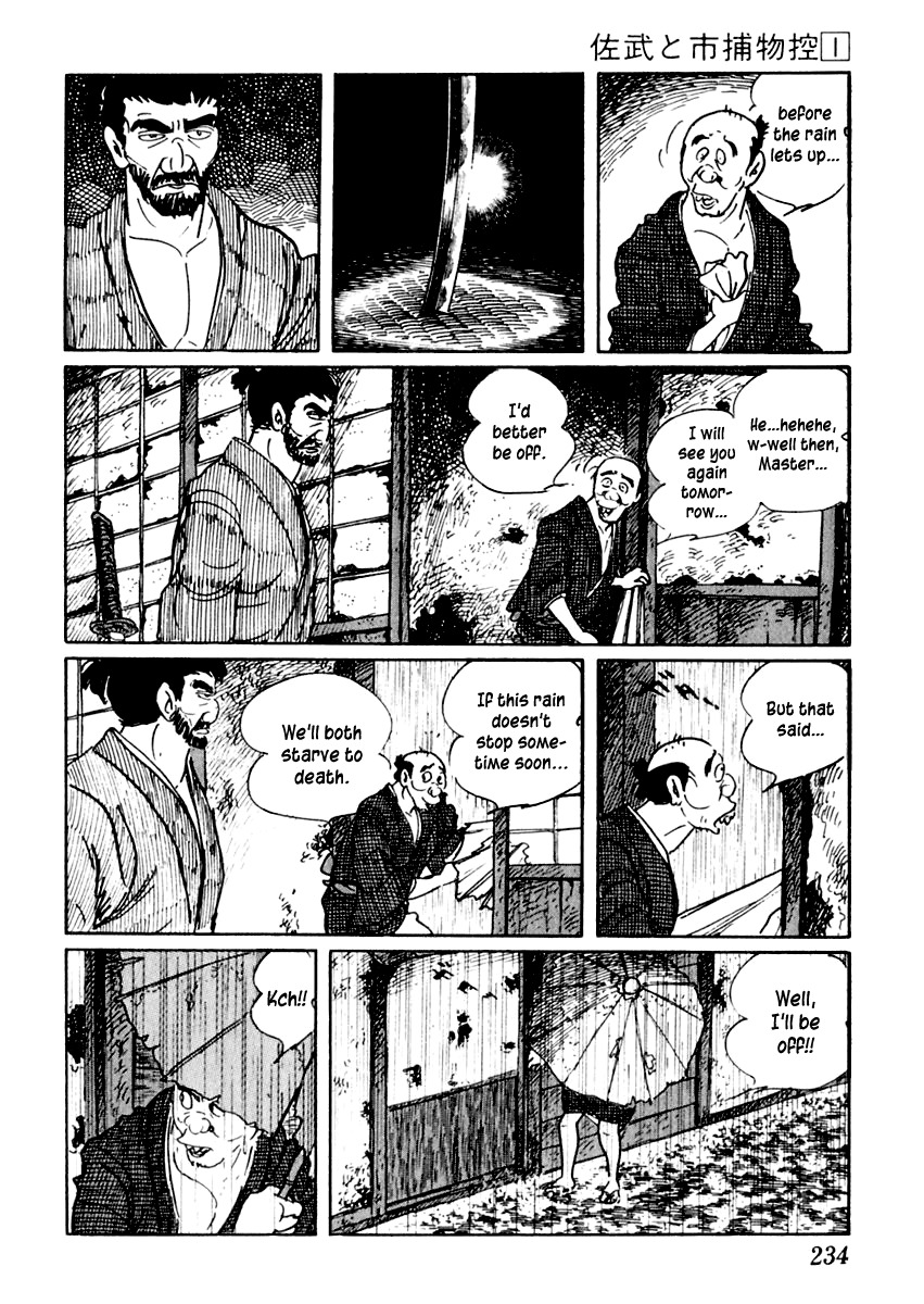 Sabu to Ichi Torimonohikae Chapter 5 page 19 - Chapter 5: The Long Rain