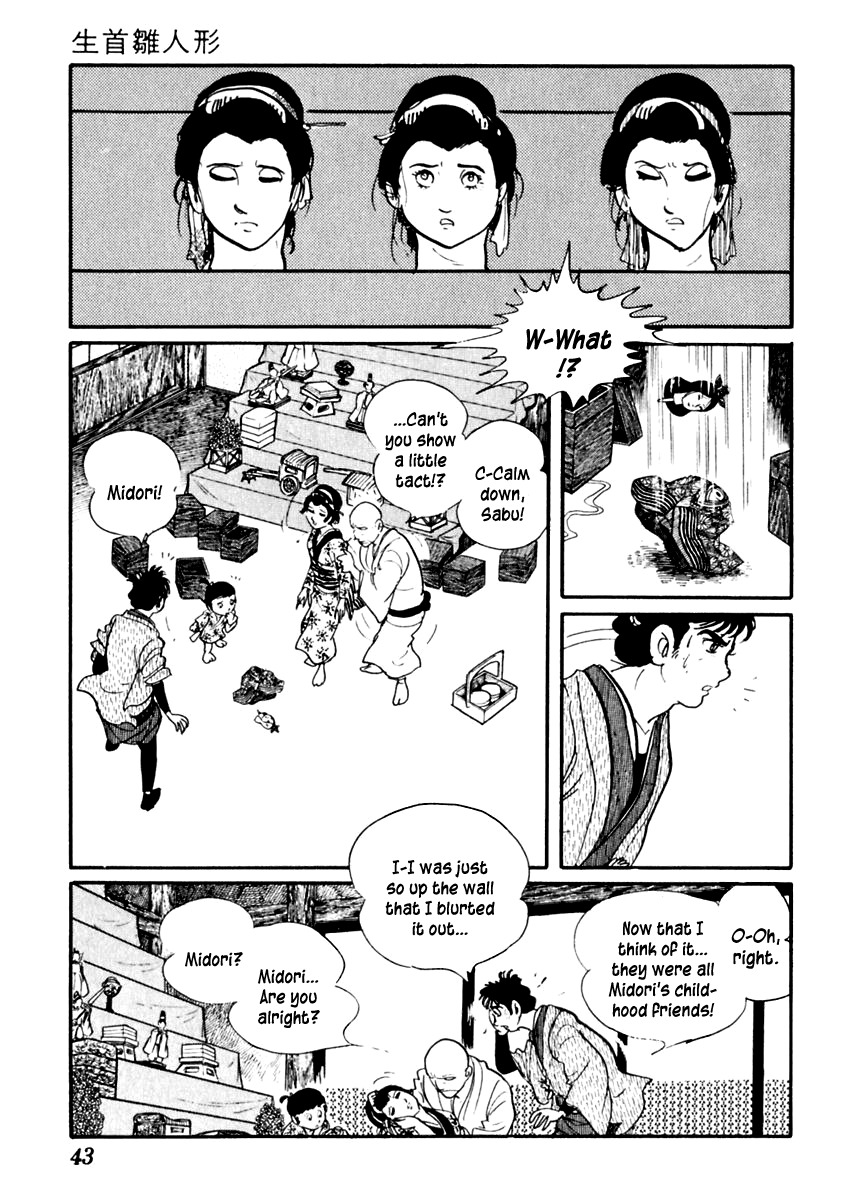 Sabu to Ichi Torimonohikae Chapter 58 page 7 - Chapter 58: The Severed Doll Head