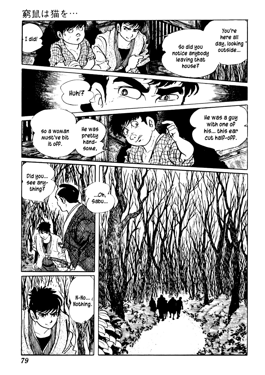 Sabu to Ichi Torimonohikae Chapter 59 page 11 - Chapter 59: The Cornered Rat Bites the Cat...