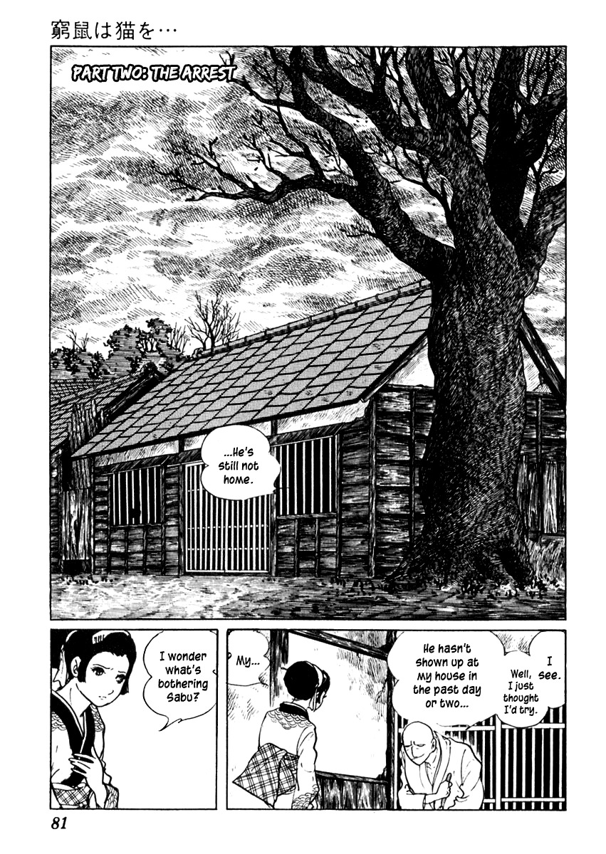 Sabu to Ichi Torimonohikae Chapter 59 page 13 - Chapter 59: The Cornered Rat Bites the Cat...