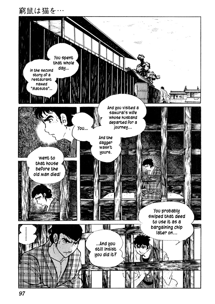 Sabu to Ichi Torimonohikae Chapter 59 page 29 - Chapter 59: The Cornered Rat Bites the Cat...