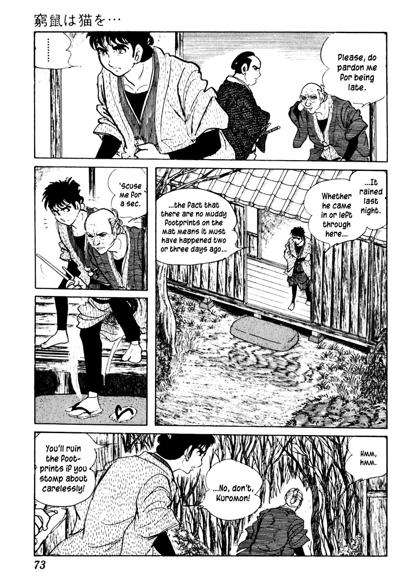 Sabu to Ichi Torimonohikae Chapter 59 page 5 - Chapter 59: The Cornered Rat Bites the Cat...