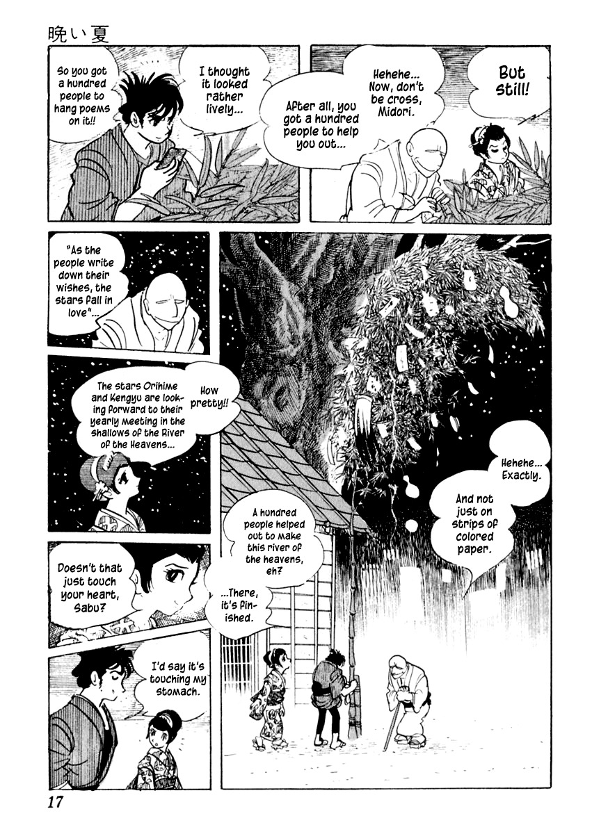 Sabu to Ichi Torimonohikae Chapter 6 page 17 - Chapter 6: Late Summer