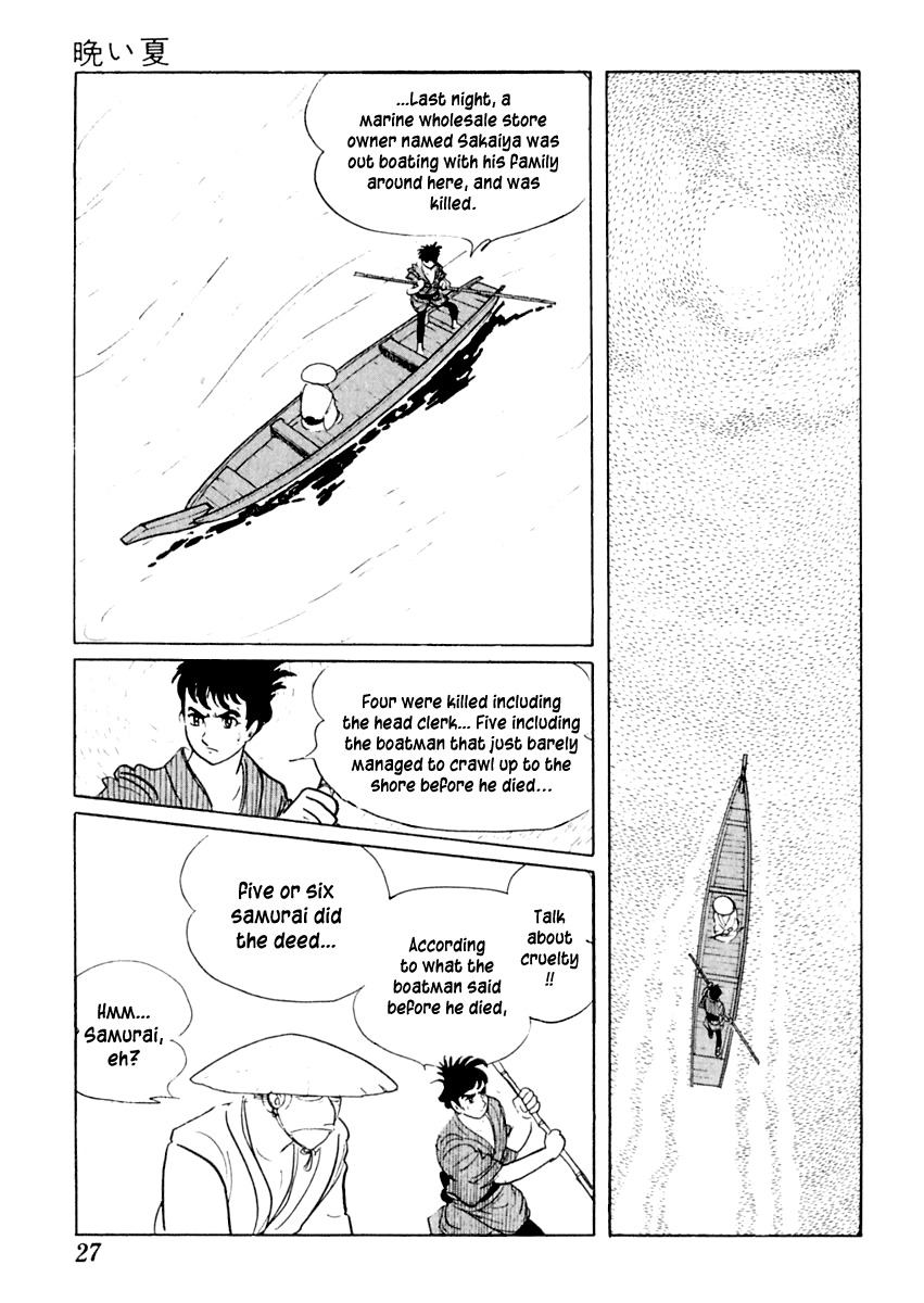 Sabu to Ichi Torimonohikae Chapter 6 page 27 - Chapter 6: Late Summer