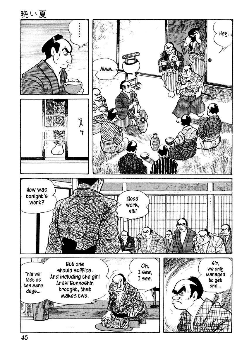 Sabu to Ichi Torimonohikae Chapter 6 page 45 - Chapter 6: Late Summer