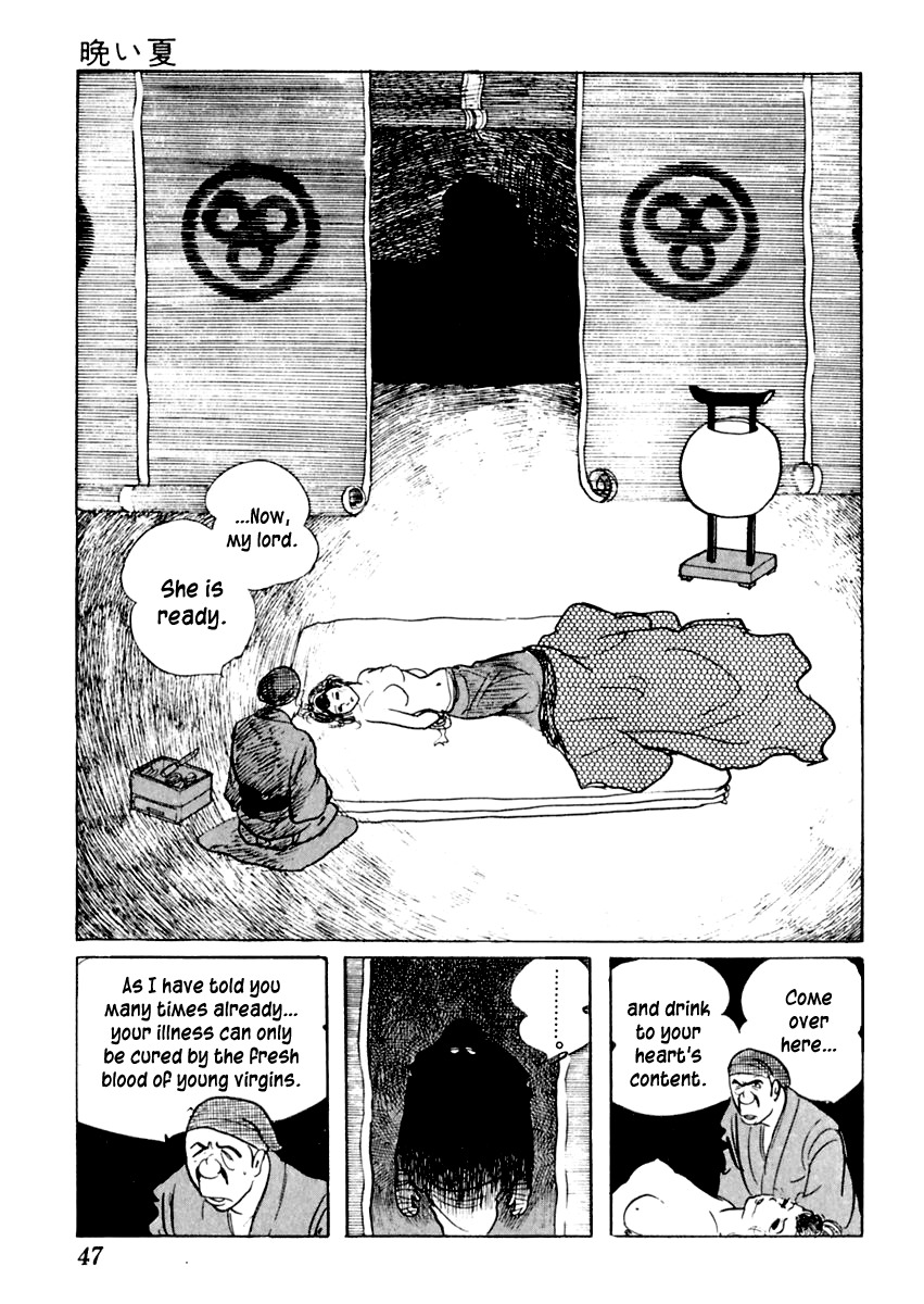 Sabu to Ichi Torimonohikae Chapter 6 page 47 - Chapter 6: Late Summer