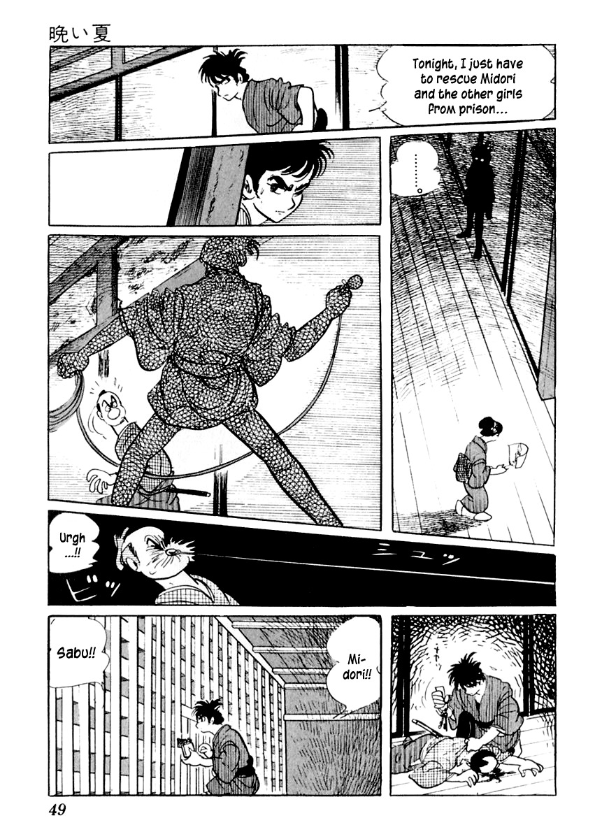 Sabu to Ichi Torimonohikae Chapter 6 page 49 - Chapter 6: Late Summer